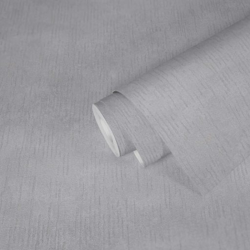 As-Creation Titanium 3, 38199-12 Struktúrminta szabálytalan vonalakkal szürke ezüst csillogó hatás tapéta