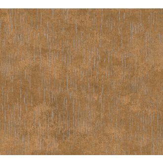   As-Creation Titanium 3, 38199-4 Struktúrminta szabálytalan vonalakkal rézszín bézs/barna csillogó hatás tapéta
