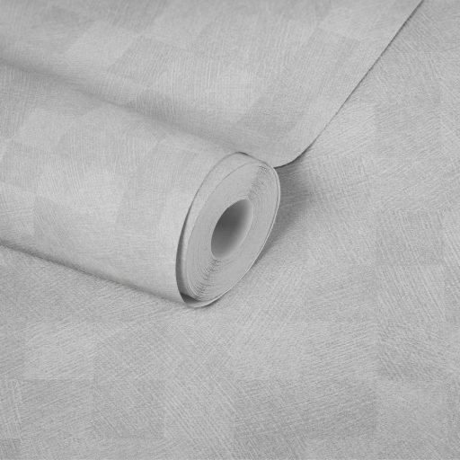 As-Creation Titanium 3, 38200-3 Geometrikus design változatos négyzetek stuktúrmintával szürke árnyalatok enyhe fény tapéta