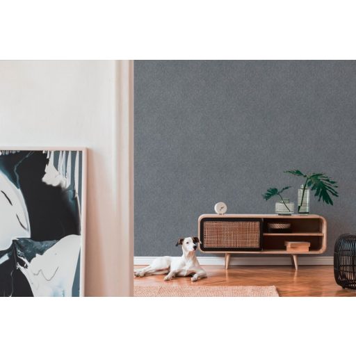 As-Creation Titanium 3, 38203-1 Absztrakt geometrikus grafikus 3D szürke ezüst fényes mintarészletek tapéta