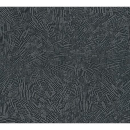 As-Creation Titanium 3, 38203-5 Absztrakt geometrikus grafikus 3D sötétszürke antracit fényes mintarészletek tapéta