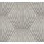 As-Creation Titanium 3, 38204-3 Geometrikus grafikus 3D szürke szürkésbarna ezüst fényes mintarészletek tapéta