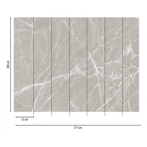 AS-Creation Metropolitan Stories the Wall 38227-1 Natur Élethű márvány megjelenítés szürke fehér falpanel