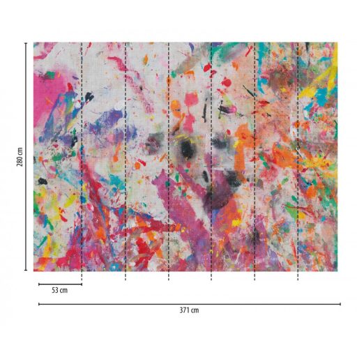 AS-Creation Metropolitan Stories the Wall 38252-1 Modern Absztrakt "festmény" szines falpanel