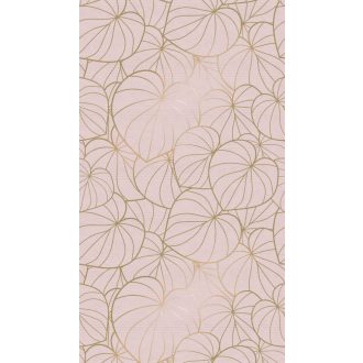   AS-Creation Metropolitan Stories the Wall 38280-1 Botanikus Sürü trópusi levelek grafikai bravúrja rózsaszín bézsarany falpanel