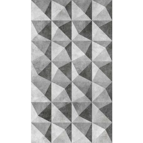 AS-Creation Metropolitan Stories the Wall 38281-1 Geometrikus 3D fal szürke árnyalatok fekete falpanel