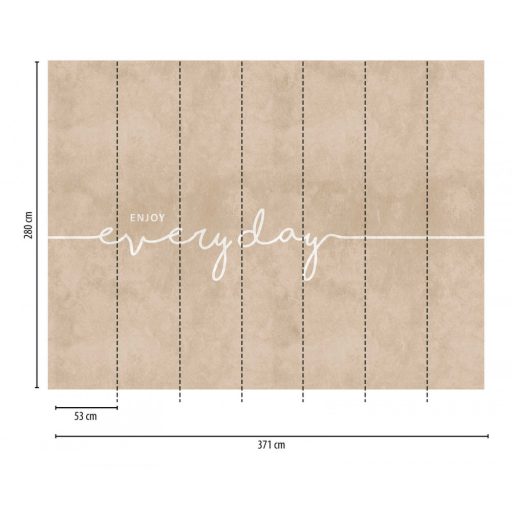 AS-Creation Metropolitan Stories the Wall 38285-1 Modern Grafikus "praktikus gondolat" barna krémfehér falpanel