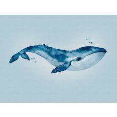   AS-Creation Metropolitan Srories the Wall 38300-1 Natur Gyerekszobai Vidám kák bálna világoskék fehér kék falpanel