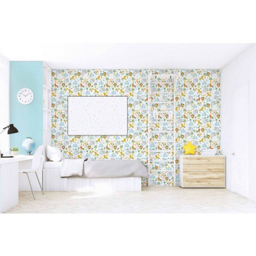 As-Creation Little Love/Dream Flowery 3831-12 Gyerekszobai Egyszínű világoszöld tapéta