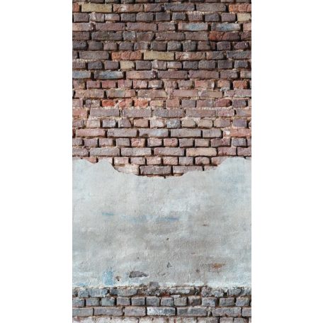 AS-Creation Metropolitan Srories the Wall 38334-1 Natur/Ipari design szakaszonként kopott téglafal vörösesbarna barna szürke falpanel