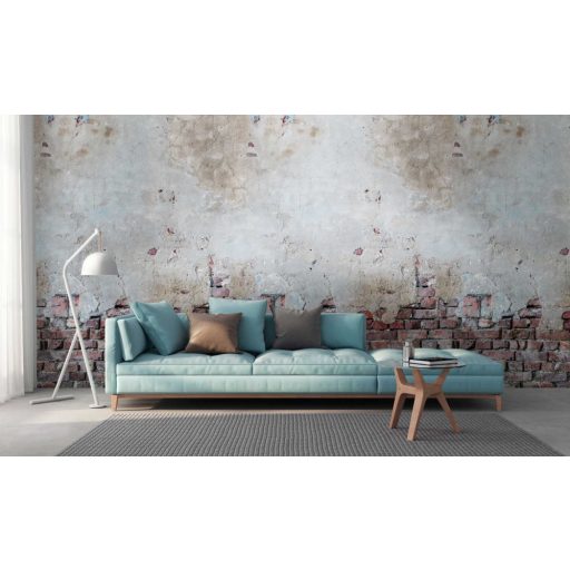 AS-Creation Metropolitan Srories the Wall 38336-1 Natur/Ipari design kopott beton és téglafal szürke barna téglavörös falpanel