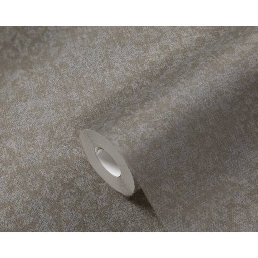 Végre Afrika! - Kézműves etno minta szürkésbézs szürke és arany tónus finom mintafény tapéta