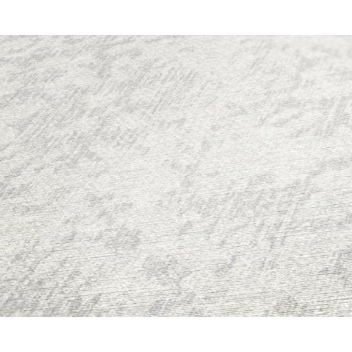 Végre Afrika! - Kézműves etno minta szürkésfehér/viágosszürke és ezüst tónus finom mintafény tapéta