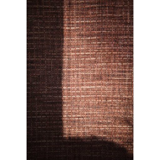 Természetes afrikai szőtt háncsminta vörösesbarna és fekete tónus tapéta