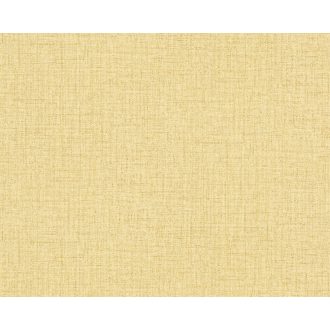   Strukturált textilhatású minta sárga és barna tónus tapéta