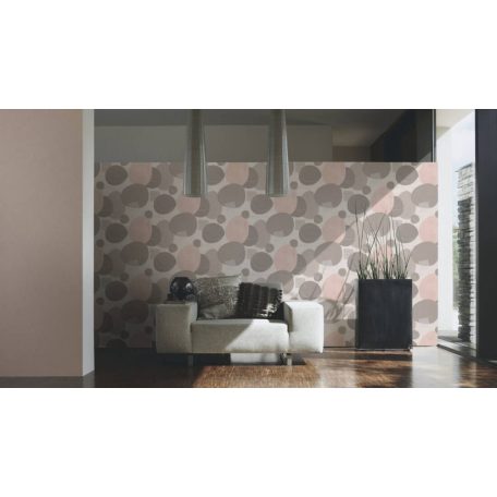 Enyhén strukturált egyszínű rózsaszín tónus tapéta