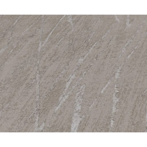 Karcolt hatású grafikai struktúrminta barna és szürkésbarna tónus ezüst fémes hatás tapéta