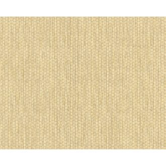   Skandináv stílusú strukturált durva szövetminta sárgásbézs és barna tónus tapéta