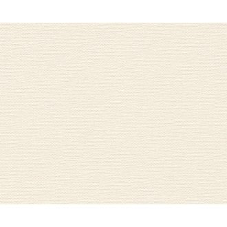   Durva szövésű textilminta krémfehér/krém tónus tapéta