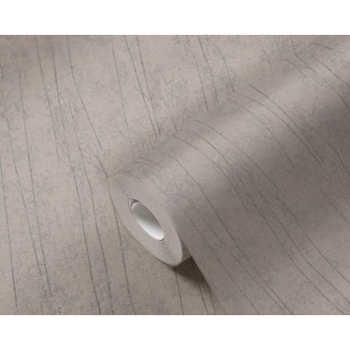 Skandináv stílusú hosszúszárú stilizált réti (pampa)füvek szürkésbarna és sötétszürke tónus tapéta