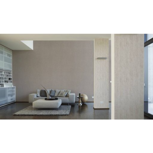 Texturált egyszínű minta szürke/szürkésbarna tónus tapéta