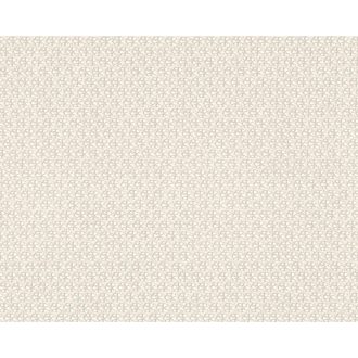   Kis hatszög - csillag motívum krém és szürke tónus tapéta