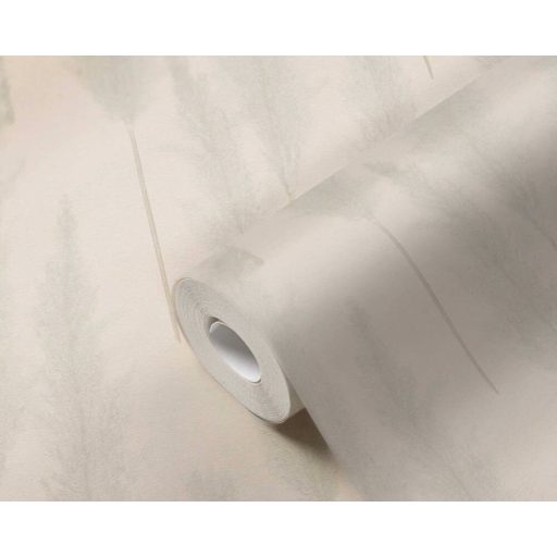 Harmonikusan elrendezett ezüstös pampafű minta törtfehér világosszürke és szürke tónus ezüstfehér finom fény tapéta