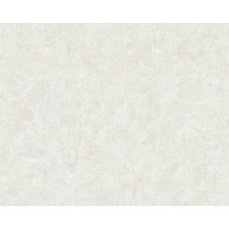   Kopott beton/vakolat hatású minta krém/krémfehér és krémszürke tónus tapéta