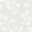 Eijffinger ENSO 386550 natur botanikus virágos fémes ezüstös ecru törtfehér tapéta