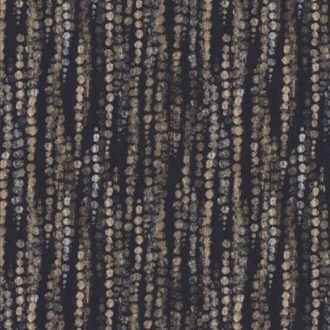   Eijffinger ENSO 386572  modern natur pontok-csillogó esőzuhany sötétbarna fémes arany és rézszín tapéta