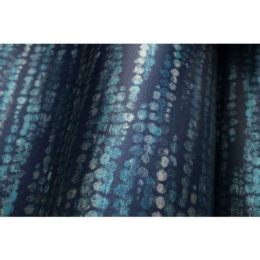 Eijffinger ENSO 386573  modern natur pontok-csillogó esőzuhany mélykék fémes pezsgő és türkiz tapéta