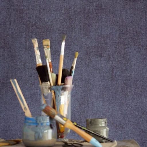 Eijffinger Enso 386613 Natur textil egyszínű kék árnyalatok tapéta