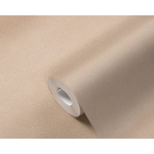 Diszkrét struktúrájú monokróm vászon megjelenítés bézs és világosbarna tónus fimom csillogás tapéta