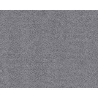   Diszkrét struktúrájú monokróm vászon megjelenítés sötétszürke/antracit és ezüst tónus fimom csillogás tapéta