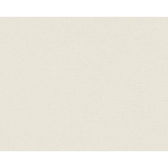   Fenntartható és természetes textil struktúrájú egyszínű minta krém/világosbézs tónus tapéta