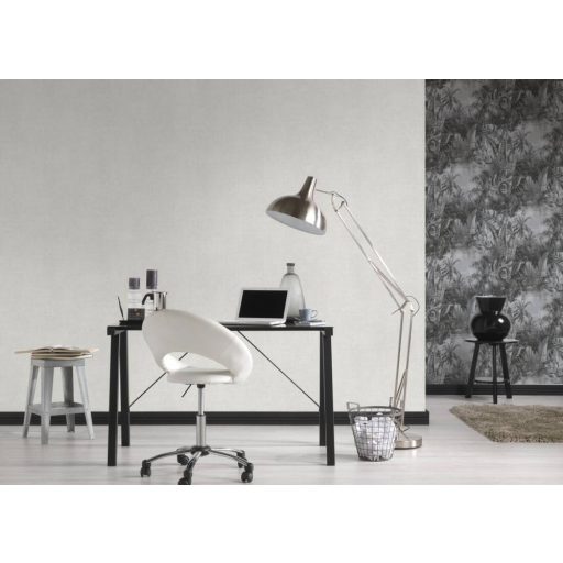 Struktur design vonalakkal (szálakkal) ezüstfehér világosszürke enyhe fény tapéta