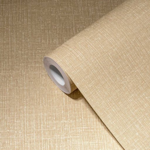 Struktur design ezüst vonalakkal (szálakkal) világosbarna tónus enyhe fény tapéta