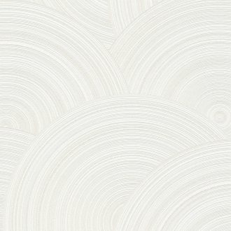   Egymást metsző koncentrikus óriás körök geometrikus minta törtfehér ezüst enyhe fény tapéta