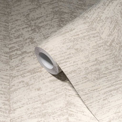 Grafikus halszálka minta krémszürke bézs és szürkésbézs tónusok tapéta