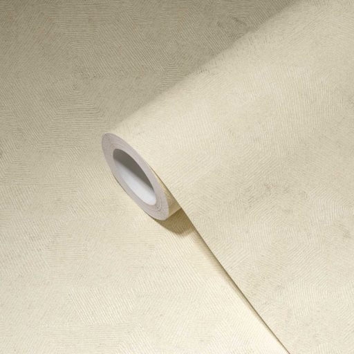 Koncentrikus vonalakkal kialakított grafkus geometriai minta krémfehér krém enyhe fény tapéta