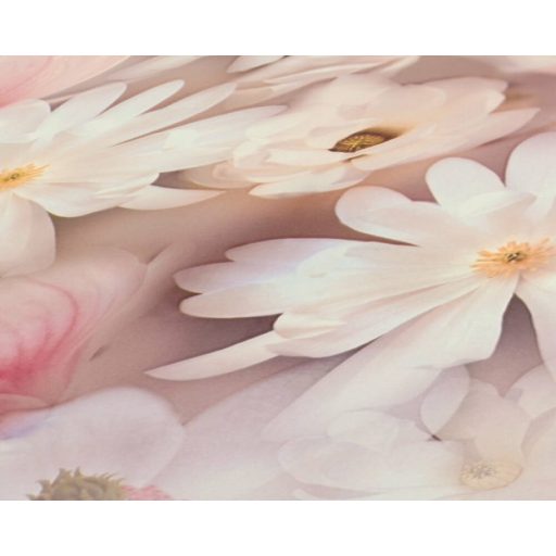 As-Creation PintWalls 38722-2 Natur Virágos álomszép akvarell festésű virágok rózsaszín lila sárga fehér tapéta