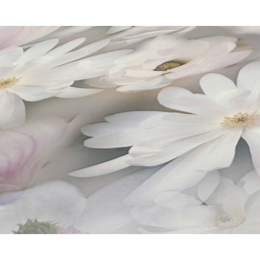 As-Creation PintWalls 38722-3 Natur Virágos álomszép akvarell festésű virágok fehér kék lila szürke zöld tapéta