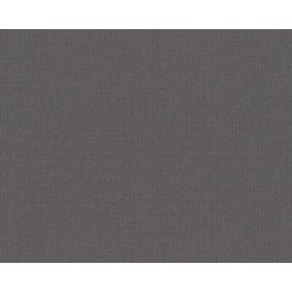   Textilhatású strukturált egyszínű minta sötétszürke tónus tapéta