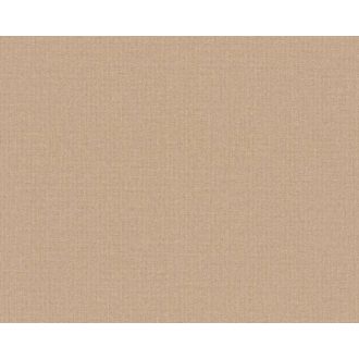   Textilhatású strukturált egyszínű minta világosbarna/sárgásbarna tónus tapéta