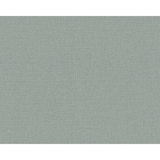   Textilhatású strukturált egyszínű minta zöld/szürkészöld tónus tapéta