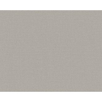   Textilhatású strukturált egyszínű minta szürke tónus tapéta