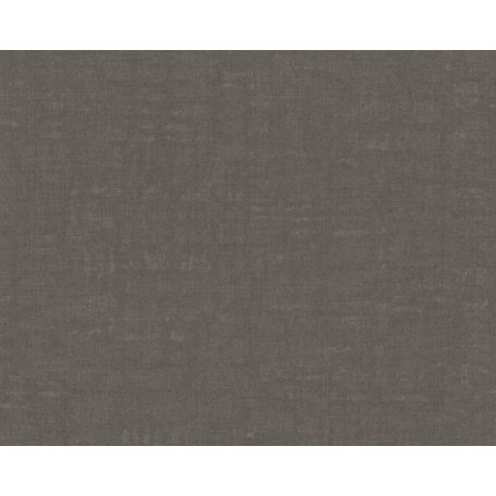 Finom textilstruktúrájú egyszínű minta sötétszürke/antracit tónus tapéta