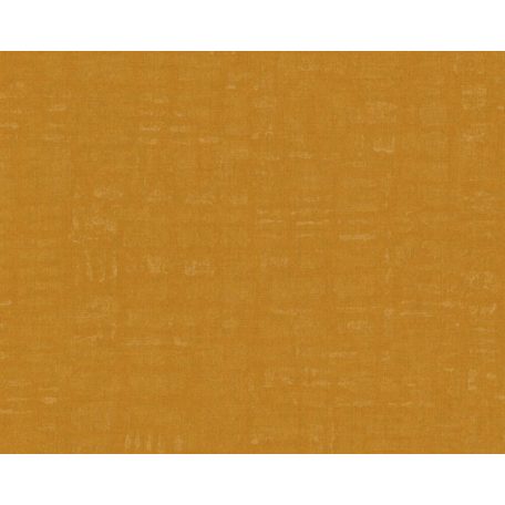 Finom textilstruktúrájú egyszínű minta erős sárga tónus tapéta