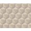 Intenzív háromdimenziós geometrikus minta krém bézs szürke és barna tónus tapéta