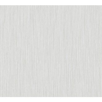   Texturált csíkos egyben durva szövetminta szürkésfehér és szürke tónus csillámló pontok tapéta